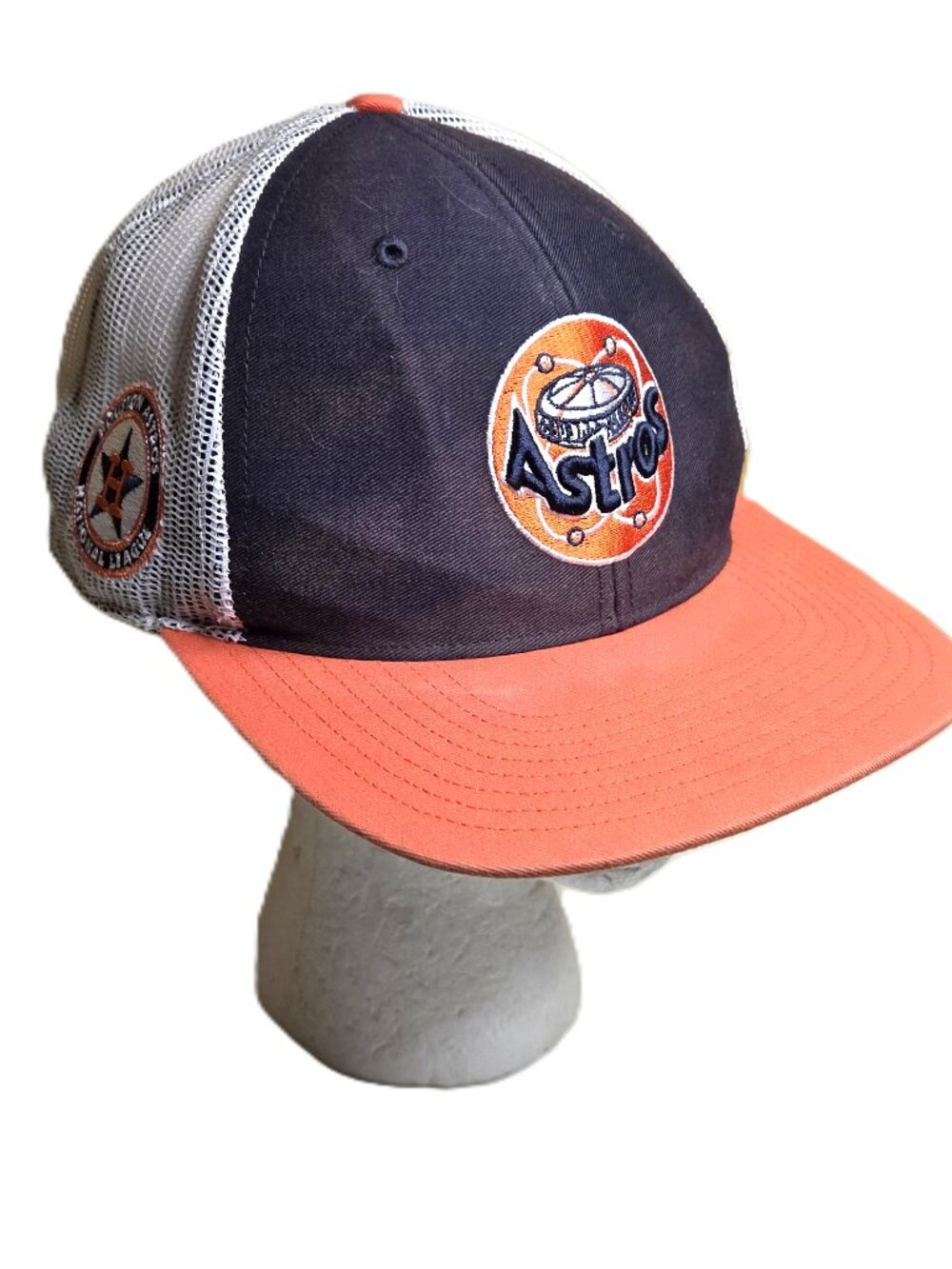 Houston Astros Baseball MLB Hat Adjustable Trucker Cap Snapback 3D 47 Brand